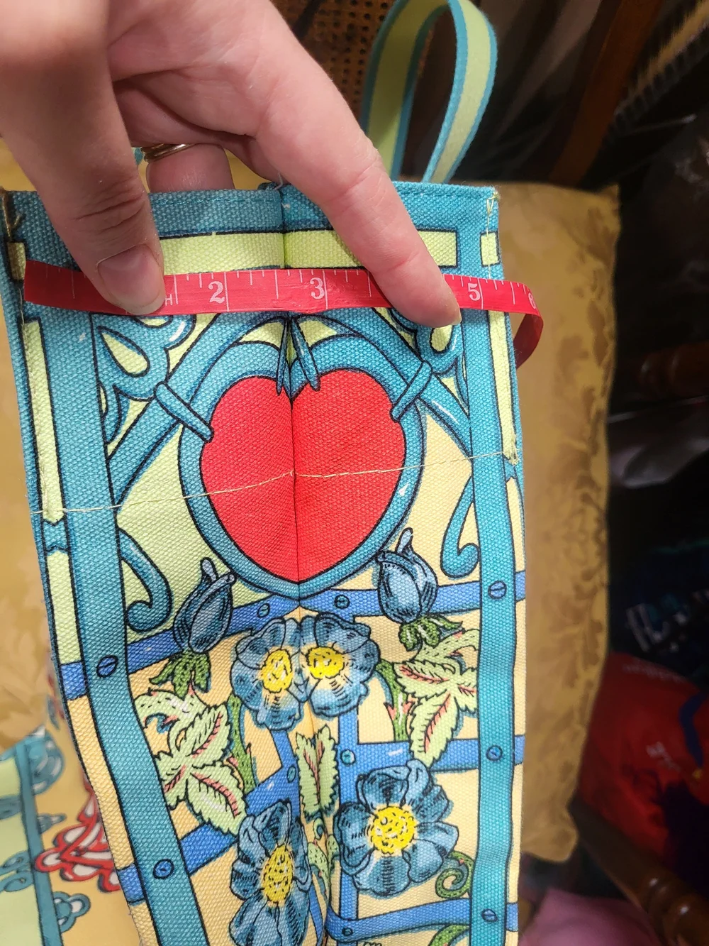 Brighton Tote Shoulder Bag “A Winters Love Note”